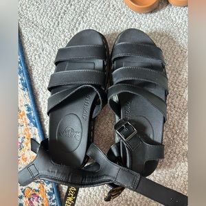 Doc Martens Blair Hydro Leather Strap Sandal